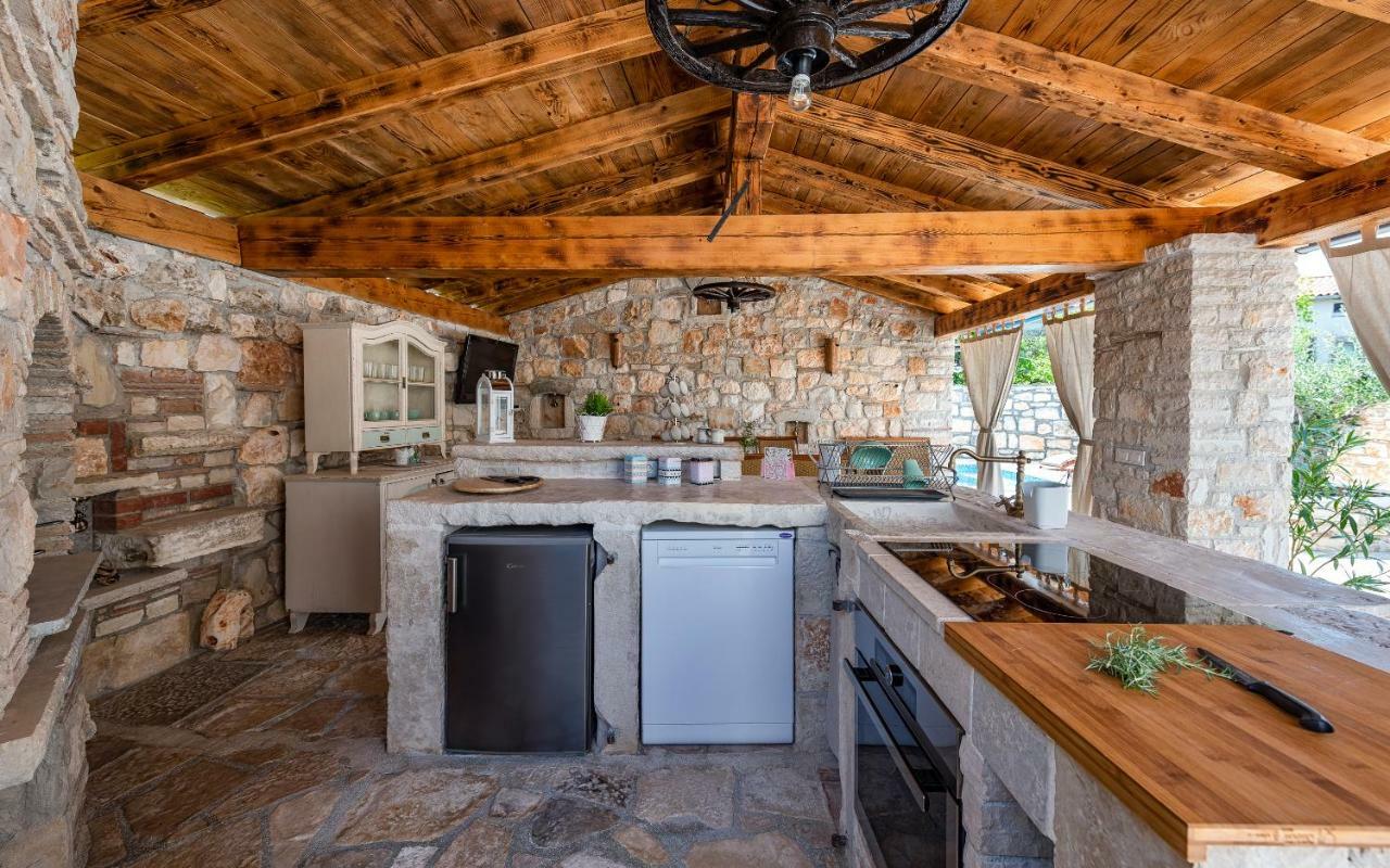 Villa Casa Di Roccia Marčana Esterno foto